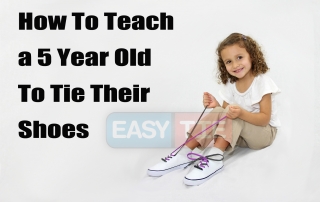 How To Teach A 5 Year Old To Tie Their Shoes