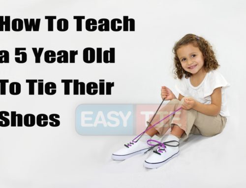 How To Teach A 5 Year Old To Tie Shoes