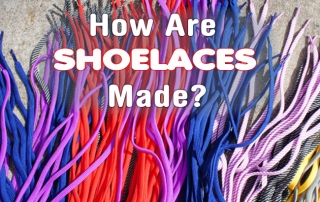 How are shoelaces made